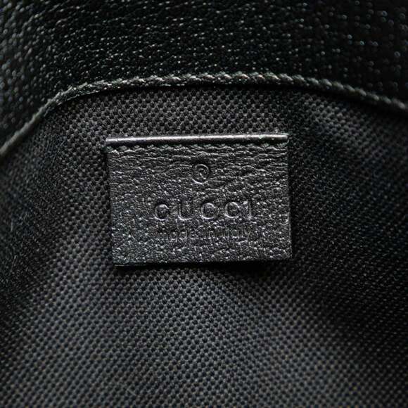 GUCCI Black Leather Hobo Bag - Picture 6 of 8